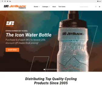 Jetblackproducts.com(Cycle Wholesaler Australia) Screenshot