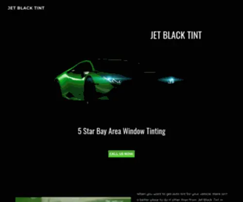 Jetblacktint.com(JET BLACK TINT) Screenshot