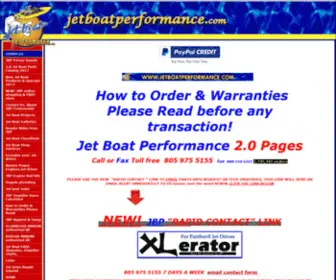 Jetboatperformance.biz(Jet Boat Performance) Screenshot