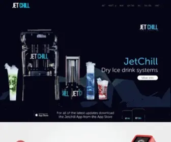 Jetchill.com(The World's First Dry Ice Drinks Machine For Bars) Screenshot