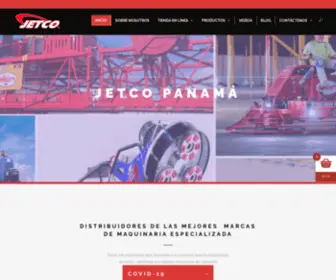 Jetco.com.pa(JETCO PANAMÁ) Screenshot