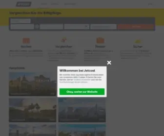 Jetcost.at(Billigflüge) Screenshot