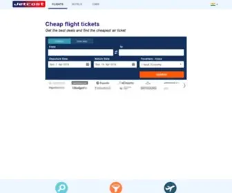 Jetcost.co.in(Flight tickets) Screenshot