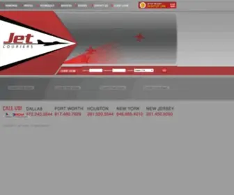 Jetcouriers.us(Jet Couriers) Screenshot