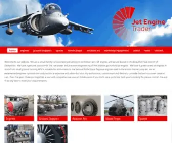 Jetenginetrader.co.uk(Jet Engine Trader) Screenshot