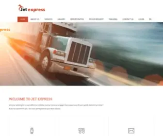 Jetexpress-EG.com(Jet Express) Screenshot