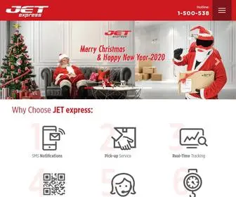 Jetexpress.co.id(Jasa Kurir & Pengiriman Ekspres Jakarta) Screenshot