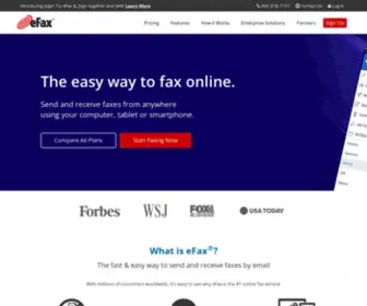 Jetfax.com(J2 Cloud Services for Business) Screenshot