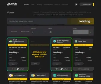 Jetfuel.finance(Jetfuel finance) Screenshot