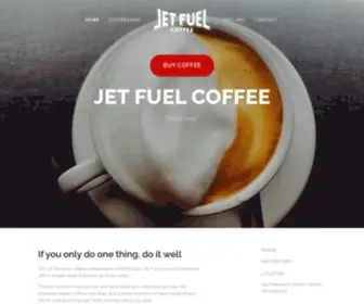 Jetfuelcoffee.com(Jet Fuel Coffee) Screenshot