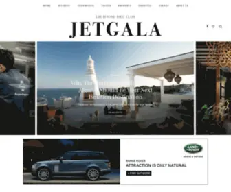 Jetgala.com(Jetgala Magazine Singapore) Screenshot