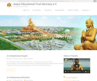 Jetgermany.org(Serve All Beings as Service to God) Screenshot