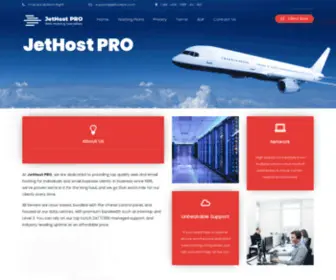 Jethostpro.com(WordPress Small Business Specialists) Screenshot