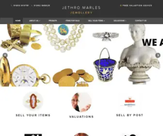 Jethromarles.co.uk(Buy & Sell Jewellery) Screenshot