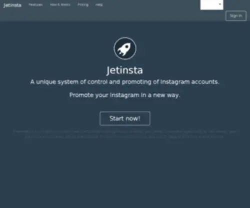 Jetinsta.com(Jetinsta) Screenshot