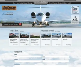 Jetlease.com Screenshot