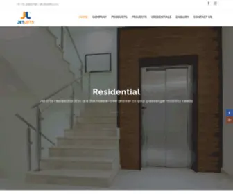 Jetlifts.com(Jet Lifts Pvt) Screenshot