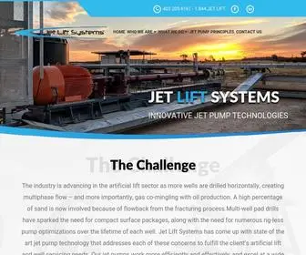 Jetliftsystems.ca(Jet Lift System) Screenshot