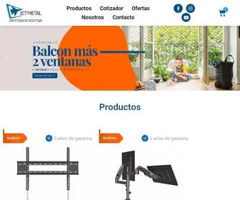 Jetmetal.com.co(Mallas de seguridad) Screenshot