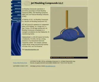 Jetmoulding.com(Jet Moulding Compounds) Screenshot