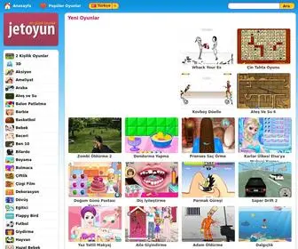 Jetoyun.com(Jet Oyun) Screenshot