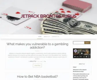 Jetpackbrontosaurus.com(jetpackbrontosaurus) Screenshot