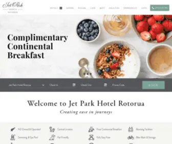 Jetparkrotorua.co.nz(Rotorua City Accommodation) Screenshot