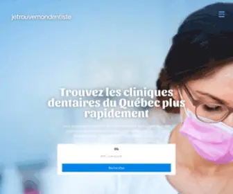 Jetrouvemondentiste.com(Accueil) Screenshot