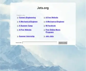 Jets.org(The Leading Jet Site on the Net) Screenshot