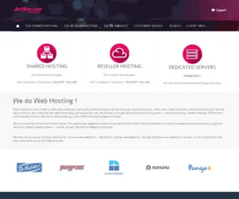 Jetserver.net(SSD Fast Website Hosting) Screenshot