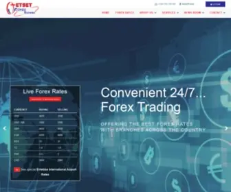 Jetsetforex.com(JetSet Forex Bureau) Screenshot