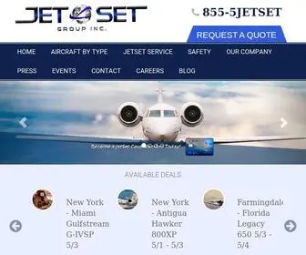 Jetsetgrp.com(JetSet Group Inc) Screenshot