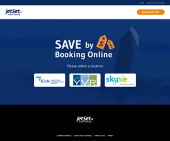 Jetsetparking.com(JetSet Parking) Screenshot