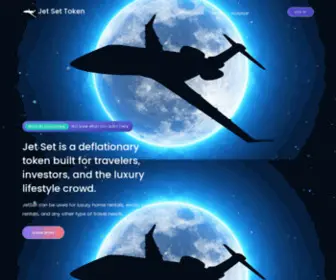 Jetsettoken.com(Jetset Token) Screenshot