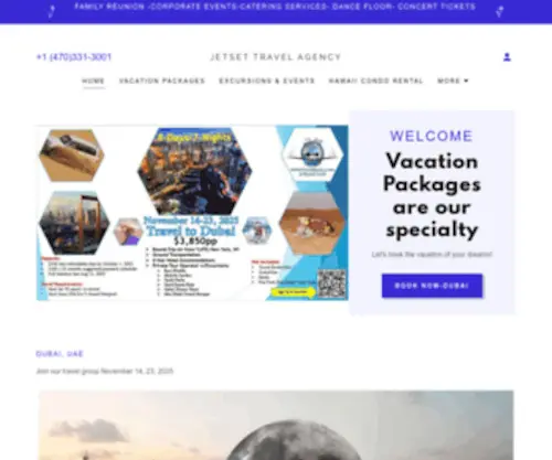 Jetsettravelagency.com(JetSet Travel Agency) Screenshot