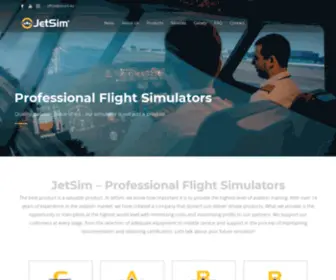 Jetsim.eu(Our company) Screenshot