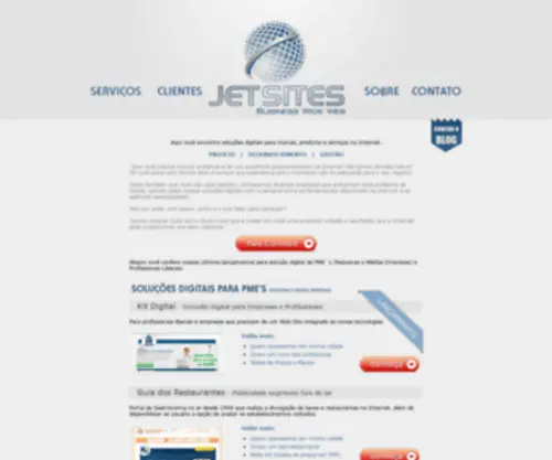 Jetsites.com.br(Jetsites) Screenshot