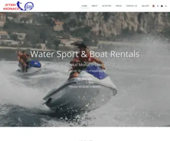 Jetskimonaco.com(JETSKI MONACO & WATER SPORT) Screenshot