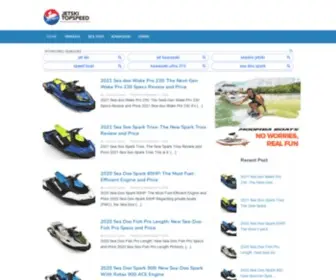 Jetskitopspeed.com(Jetski Top Speed) Screenshot