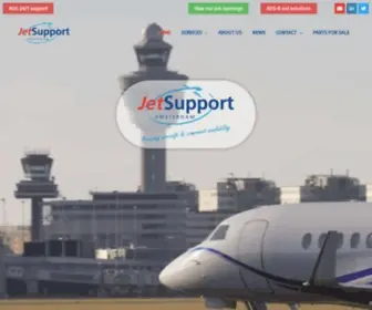 Jetsupport.nl(Business aviation) Screenshot