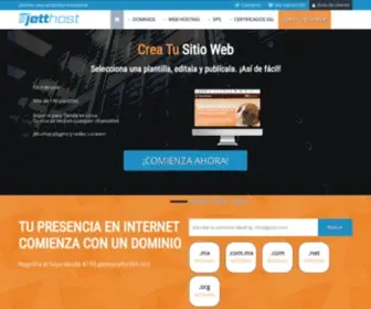 Jetthost.com(Web Hosting) Screenshot