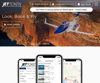 Jettoken.com(Jet AI Aviation) Screenshot