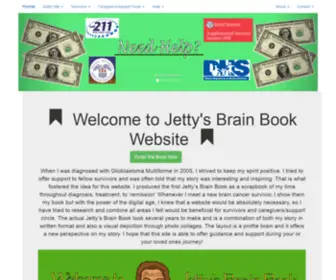Jettysbrainbook.com(Jetty's Brain Book Website) Screenshot