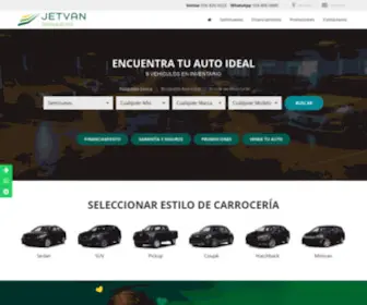 Jetvanseminuevos.mx(Jet Van Seminuevos) Screenshot