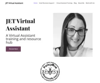 Jetvirtualassistant.com(Virtual Assistant) Screenshot