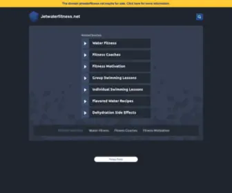Jetwaterfitness.net(Jetwaterfitness) Screenshot