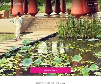 Jetwinghotels.com(Sri Lanka Hotels) Screenshot