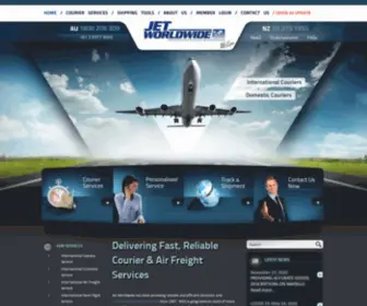 JetWorldwide.com.au(Dependable Courier & Air Freight Services) Screenshot