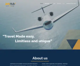 Jetzhub.aero(Excellence in aviation) Screenshot