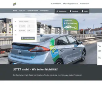 Jetzt-Mobil.de(Auto mieten Halle (Saale)) Screenshot